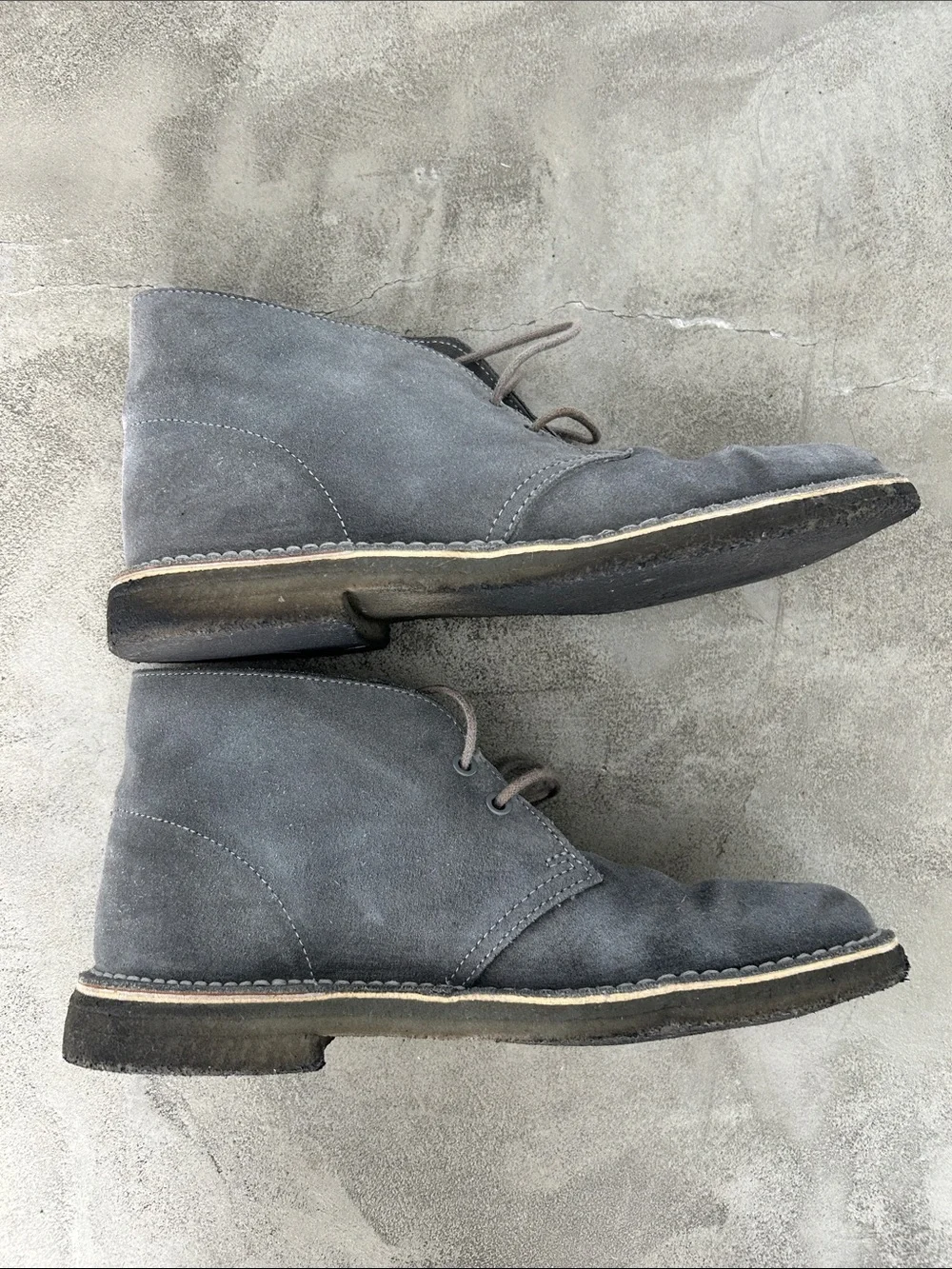 🖤 Clark’s X Herschel Grey Suede Mens Boots